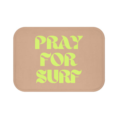 Pray For Surf Bath Mat