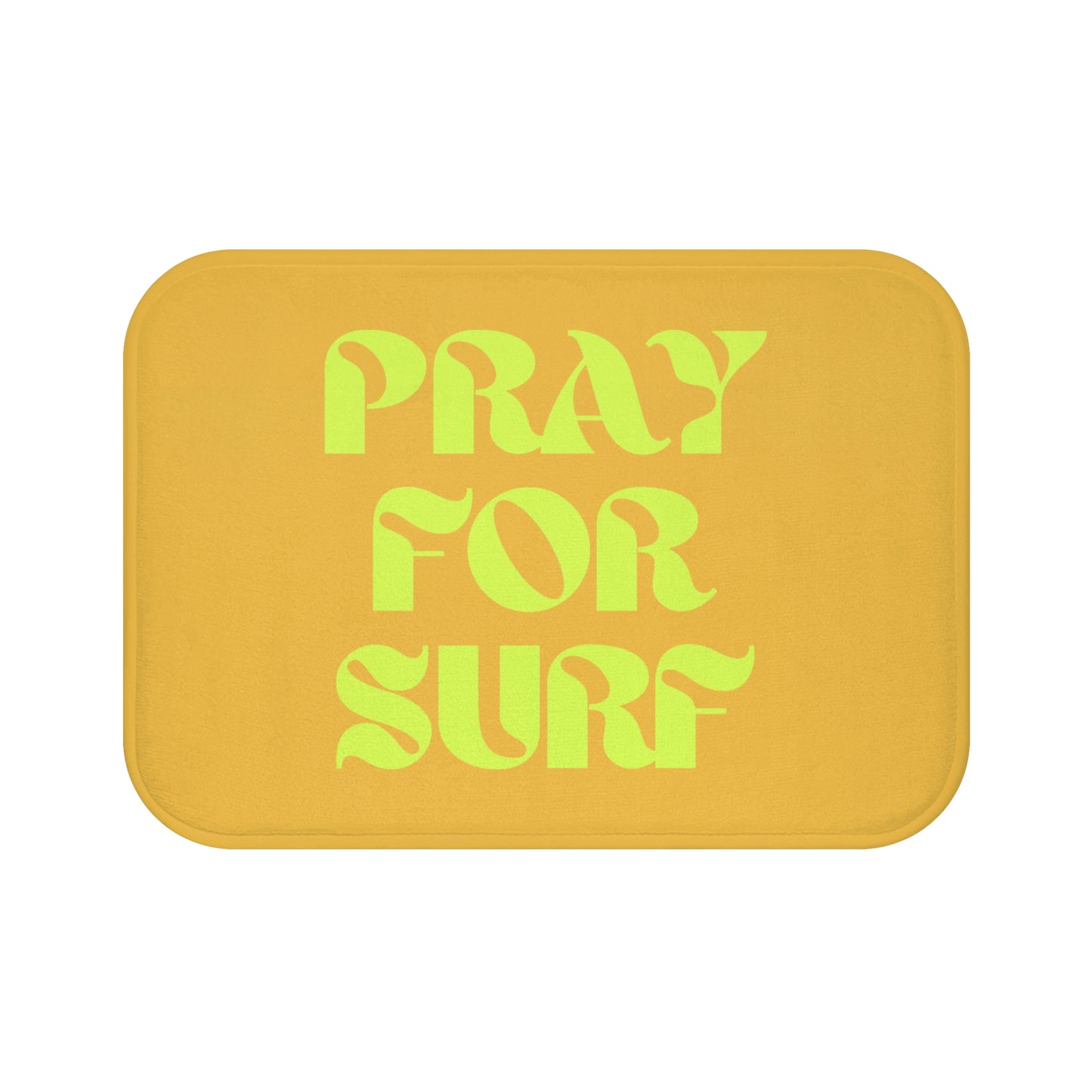 Pray For Surf Bath Mat