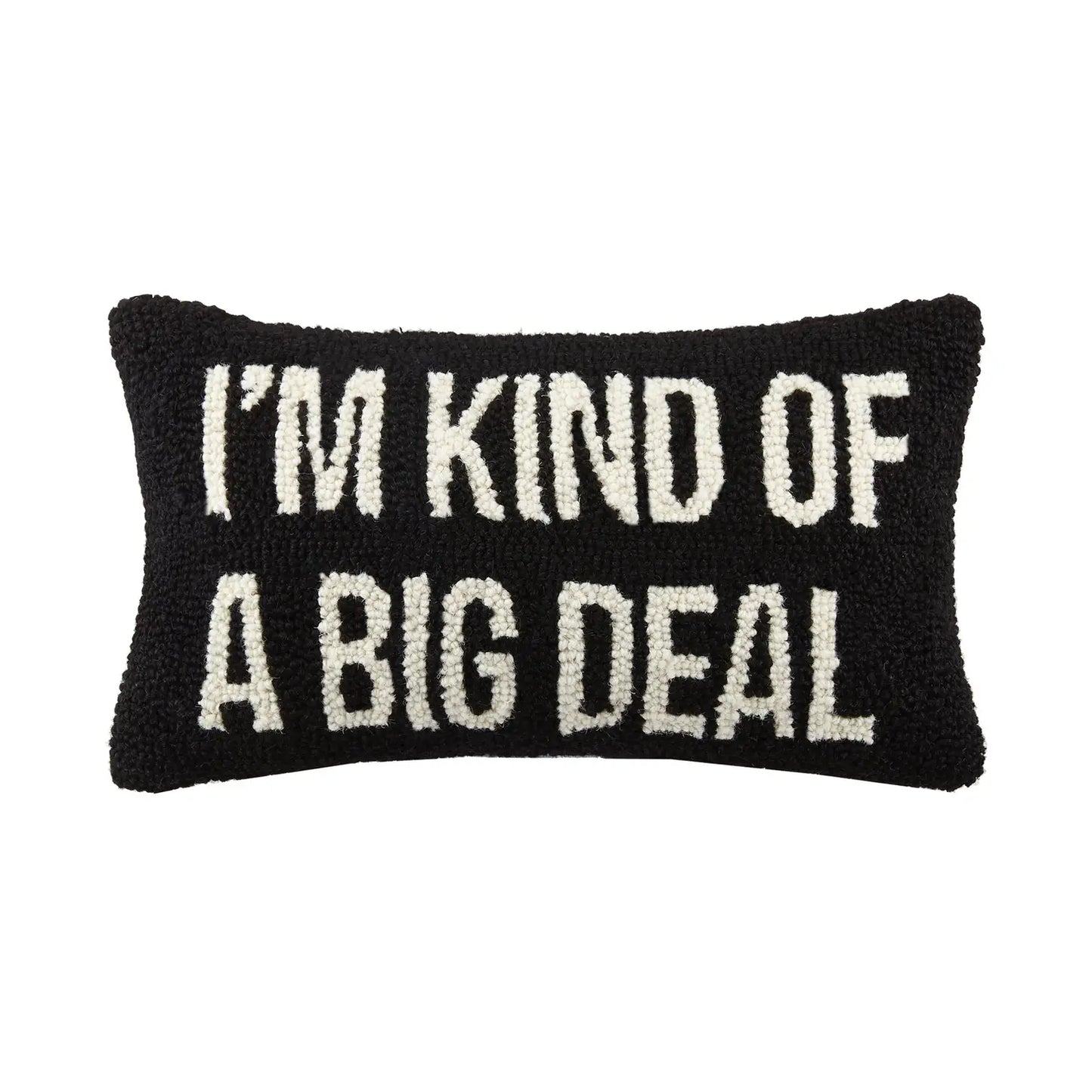 Black Big Deal Cushion