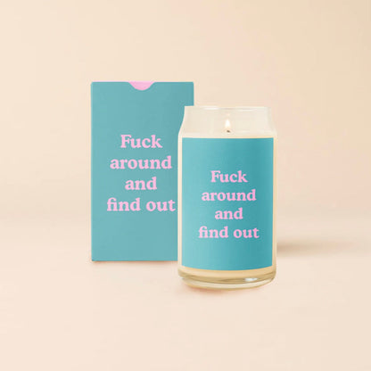F Around Candle PRE ORDER