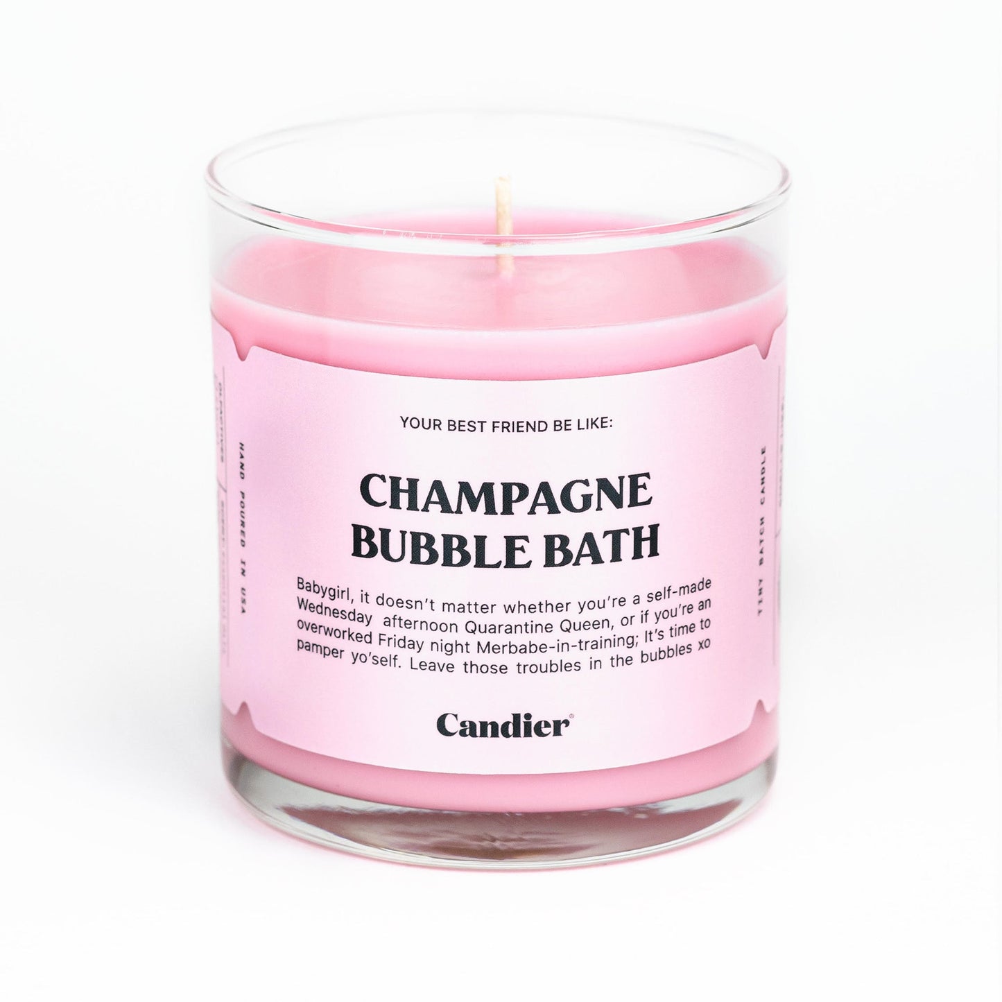 Champs and Bubblebaths Candle